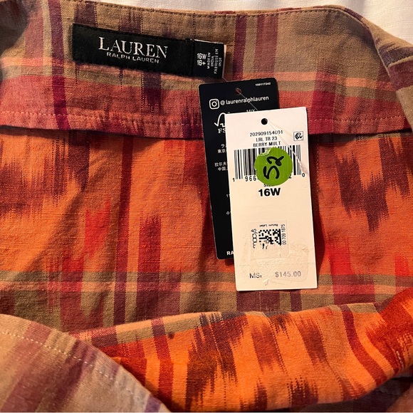 Ralph Lauren Geo Motif Wrap Skirt - Picture 5 of 6